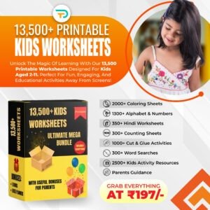 13,500+ Printable Kids Worksheets